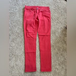 Women’s skinny pink pants